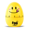 Mechanical Clockwork Egg Kitchen Timer 60-minute Smile Face