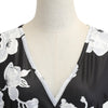 Floral Dress V-neck A-line Silhouette Women Wear