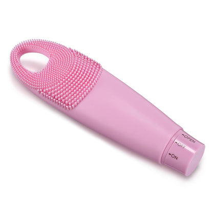 Silicone Facial Cleansing Brush Massager IPX7 Waterproof Super-soft Bristle