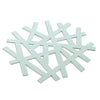 Table Insulation Pad Snowflake Heat-resistant Placemat Hollow Casserole Mat 5pcs