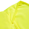 Women Dress Plunging Neck Lantern Sleeve Solid Pleat