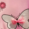 Girls 2-piece Suit T-shirt Skirt Flower Butterfly Round Neck Short Sleeves