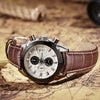 MEGIR 2020G Men's Quartz Watch Multi-function Casual Fashion Waterproof Leather