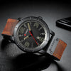 CURREN 8327 Men's Watch Japanese Movement Round Leather Casual Calendar