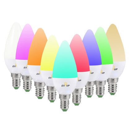 EXUP C37 5W LED Smart APP Control Bulb 85 - 265V