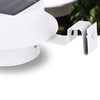 Fence Eaves Landscape Garden Solar Light Outdoor Lighting Induction Wall Lamp 2pcs
