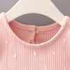 Flower Mesh Girl Princess Dress Round Collar Short Sleeve Comfortable Children Garment