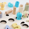 Wooden Digital Matching Magnetic Fishing Math Game Early Learning Educational Toys for Children