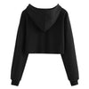 Women Hooded Pullover Long Sleeve Letter Print Hoodie