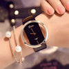6256 Women's Watch Ultra-thin Simple Belt