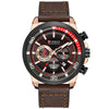 CURREN 8310 Men's Watch Six-pin Calendar Leather Waterproof