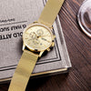 MEGIR 2011 Men's Quartz Watch Steel Belt Waterproof