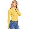 Solid Color Sweater Slim Long Sleeve for Women