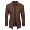 Men Knitted Cardigan Long Sleeve Sweater