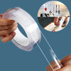 Non-marking Nano Adhesive Double-sided Tape Million Times Water-washing Durability