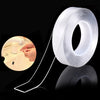 Non-marking Nano Adhesive Double-sided Tape Million Times Water-washing Durability