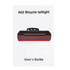 Highlight Red LED Warning Tail Light with High Elastic Silicone Base