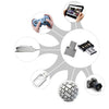 Mini Universal Android Mobile Phone Tablet Micro-USB / Type-C to USB OTG Adapter U Disk Connector