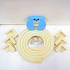 TUSUNNY SH1.282 19pcs Baby Security Door Cards Corner Guards Strip Socket Protection Cover