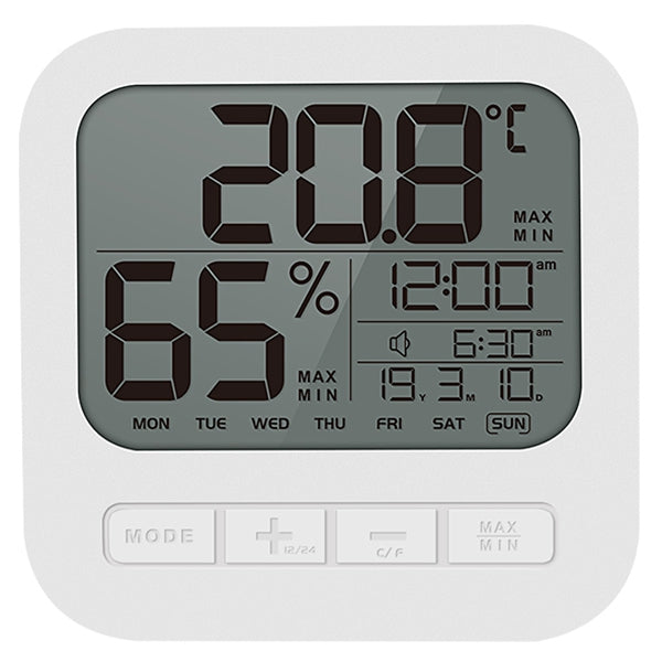 9921 Temperature Humidity Measurement Alarm Clock
