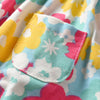 Baby Girls Romper Jumpsuit Floral Printed Short Sleeve