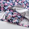 Baby Girls Romper Jumpsuit Floral Printed Short Sleeve