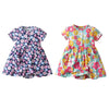 Baby Girls Romper Jumpsuit Floral Printed Short Sleeve