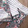 Baby Girls 2-piece Suit Top Trousers Long Sleeve Hood