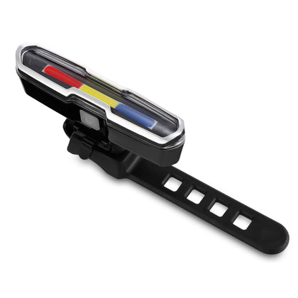 USB Rechargeable Bicycle Taillight Warning Light Indicator Mountain Bike