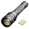 X81 Telescopic Zoom LED Adjustable Brightness P50 Glare Aluminum Alloy Flashlight