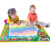 100 x 70cm Painting Cloth Cognitive Theme Graffiti Toy