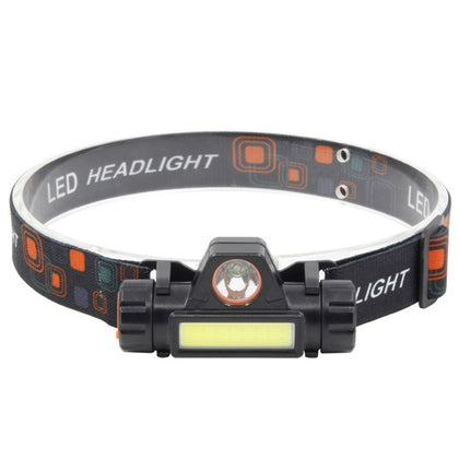 Brelong TD101 USB Rechargeable LED Magnetic Fishing Headlight Lightweight Sports Headlamp IPX6 Waterproof