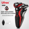 Ufree-121 4D smart male rechargeable three-head electric razor multi-function hair beard razor