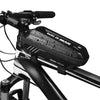 WILD MAN Bicycle Top Tube Front Beam Bag MTB Road Cycling Anti Pressure Shock Rainproof Bag Bike Accessories