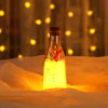 Milk Bottle Sleep Message Night Light Colorful Multi-ambient Lamp