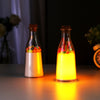 Milk Bottle Sleep Message Night Light Colorful Multi-ambient Lamp