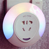 Electric Shock Protection Flame Retardant Material Downy Lamplight Light Control Colorful Night Creative Bedside Lamp Socket