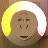 Electric Shock Protection Flame Retardant Material Downy Lamplight Light Control Colorful Night Creative Bedside Lamp Socket