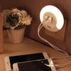 CH001 Dual USB Charging Port Light Sensing Control Socket LED Night Light