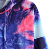 Tie Dye Cropped Drawstring Hoodie