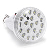 2PCS 8205 - 20D LED Bulb Solar Panel Rechargeable Hook Camping Light Lamp