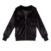 Women Hoodie Long Sleeve Zipper Faux Fur Hooded Coat