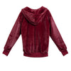 Women Hoodie Long Sleeve Zipper Faux Fur Hooded Coat