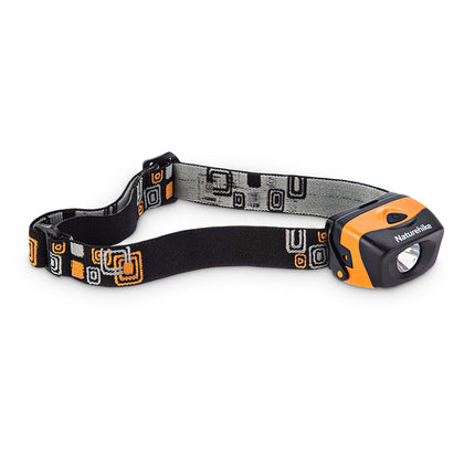 Naturehike NH00T001 - D Outdoor LED Headlamp 3 Lighting Modes IPX6 Waterproof Grade 70m Range