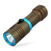 Asafee AF38 LED Flashlight Electric Torch Diving Underwater Light Lamp