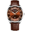 CURREN 8365 Men's Round Belt Watch Waterproof
