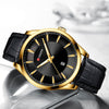 CURREN 8365 Men's Round Belt Watch Waterproof