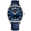 CURREN 8365 Men's Round Belt Watch Waterproof