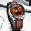 CURREN 8365 Men's Round Belt Watch Waterproof
