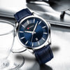CURREN 8365 Men's Round Belt Watch Waterproof